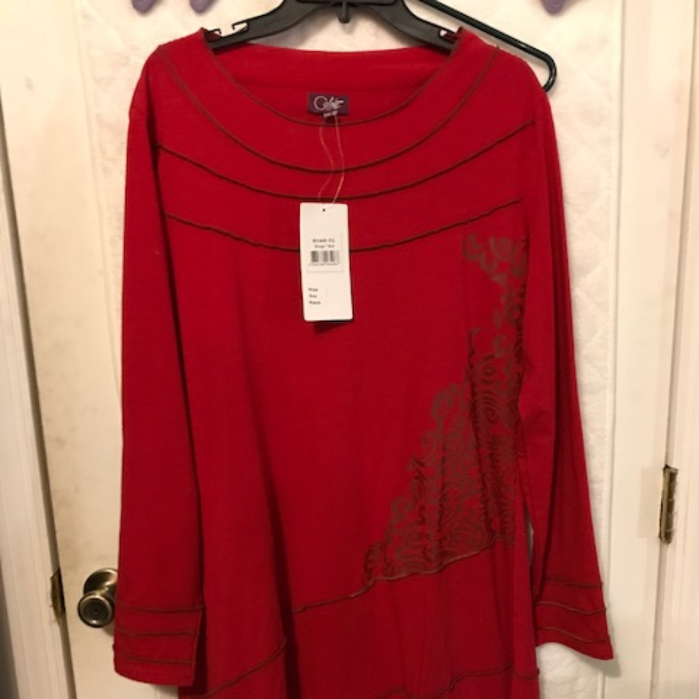 Coline Red Dress NEW with Tag